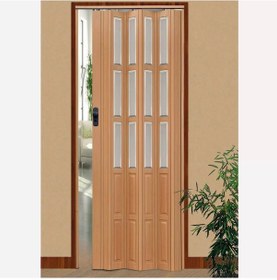 Resim Camlı Akordiyon Kapı Kayın 