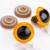 Resim Loren 18 mm Sarı 5 Çift Amigurumi Göz 