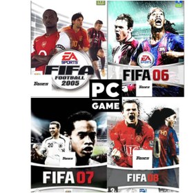 Resim Tigdes Windows Pc Fifa football 05-06-07-08 4 Oyun Bir Arada Bilgisayar Oyunu Flashbellek İle Gönderim 