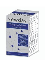 Resim Newday Magnezyum Complex 60 Kapsül 