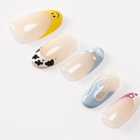 Resim Pop Beauty Takma Tırnak Seti & Zararsız Yapıştırıcı Popbeauty10106 