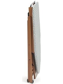 Resim Italia 621 Stırocomodo Katlanabilir Ütü Masası Kayın Ağacı Kiraz 135 X 88 X 45 Cm 