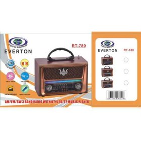 Resim Everton RT-780 Bluetooth-USB-SD-FM Nostaljik Radyo 