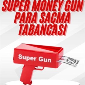 Resim Nemere Çocuklara Özel Eğlenceli Para Saçma Makinası Parti Oyuncağı Kırmızı Tech 