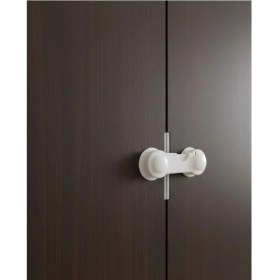 Resim Zero Land Snmswrld 4 Adet Bebek ve Çocuk Koruyucu Dolap Kilidi Vida Gerektirmeyen Güvenlik Seti 