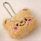 Resim Silver1 Peluş Karikatür Anahtarlık Kolye Küçük Hediye Bebek Kolye Çanta Çekicilik Aksesuarları (Yurt Dışından) 