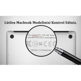 Resim Macbook Air Uyumlu M1 2020 A2337 13" Silikon Klavye Koruyucu 