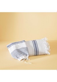 Resim Taç Butik Pamuk Bodrum Keseli Peştamal Lacivert 000000001500222398 Lacivert 