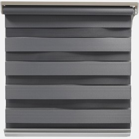 Resim Elegance Ok Deep Zebra Stor Perde 100x200cm Gri 