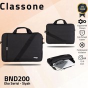 Resim Classone BND200 Ekonomik Siyah Laptop Sırt Çantası Classone