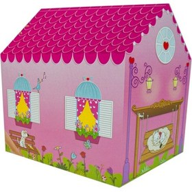 Resim Oyun Çadırı Peri Kızı Prenses Çadırı 100x70x100 Cm 