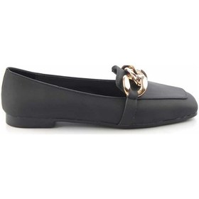 Resim Siyah Kadın Loafer Ayakkabı K01641165901 Diğer 
