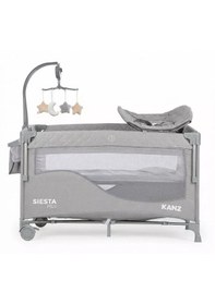 Resim Kanz Siesta Plus Dönenceli Anne Yanı Oyun Parkı 70x120 Cm 