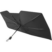 Resim Suntek Katlanabilir Araç Ön Camı Güneşlik 122x65x34cm 