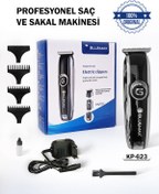 Resim Bluemax Profesyonel Şarjlı Saç Ve Sakal Traş Makinesi 