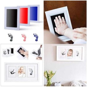 Resim baytoptan Bebek El Ve Ayak Izi Anı Baskı Seti 