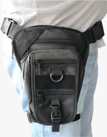 Resim ebakbak Motosiklet Bel Bacak Çantası Impertex Kumaş 5 Fermuarlı Silah Kılıflı Motor Çanta 