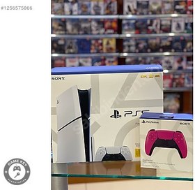 Resim SONY PS5 SLİM CDLİ ÇİFT KOL 24 AY GARANTİ SIFIR KONSOL GAME KEY 