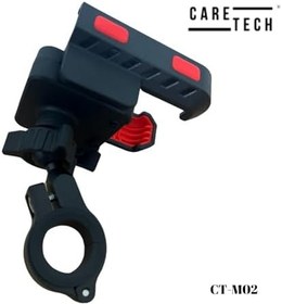 Resim CT-M02 Telefon Tutucu Tek Elle Kilitleme Klipsli Gidon Ayna Montaj Motosiklet Su geçirmez Üniversal 