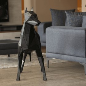 Resim DOBERMAN - XL (90CM) / SİYAH 