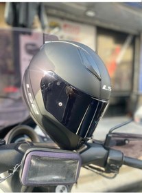 Resim Ls2 Rapıd Mat Siyah Kask - Siyah Vizör Çok Renkli 