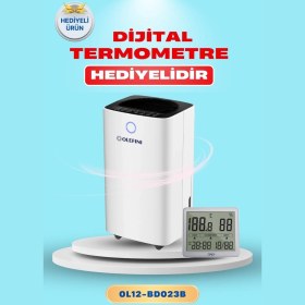 Resim Olefini Ol-12BD 12 Litre Nem Alma Cihazı Beyaz Renkli Sessiz Çalışma Özelliği ile 