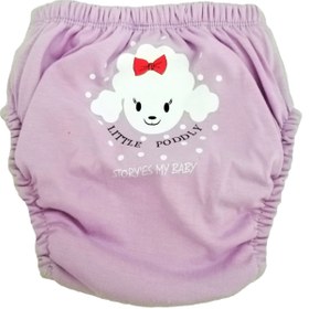 Resim Poope's Kız Çocuk 3-4 Yaş Sızdırmaz Pamuklu Yıkanabilir 3 Adet Alıştırma Külodu 