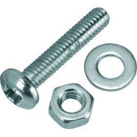 Resim Ysb M2x10mm Vida , Somun Ve Pul Takım X 10 Takım Rf132 - 