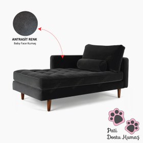 Resim Decoraev Ürgüp Antrasit Rahat Josefin Koltuk Tv Koltuğu Dinlenme Koltuğu Terapi Koltuğu Psikolog Koltuğu-Sağ 