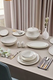 Resim Aryıldız Serenity 60 Parça Porselen Yemek Takımı Ar259764 