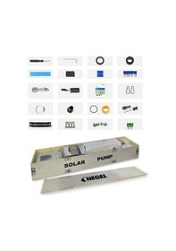 Resim Hegel - İnges 110 Volt 1500 Watt Güneş Enerjili Dc Pompa - Solar Dalgıç Pompa 4us1500-115/7.5e 