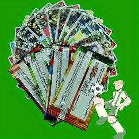 Resim 40 adet/5 adet Dünya Futbolu Yıldızı Koleksiyon Kartları, Hayranlar için Mükemmel Hediye, Spor Takas Kartları, Parlak Futbol Koleksiyon Kartları, Spor Tutkunları ve Koleksiyoncular için İdeal Hediye, Spor Yıldızı Takas Kartları, Doğum Günü, Mezuniyet Töreni, Spor Hayranları, 8 Kartlık Bir Paket, Rastgele Dış Ambalaj 