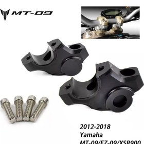 Resim Mt-fz-09 Xsr 900 2012-2018 Direksiyon Yükseltme Riser Siyah 