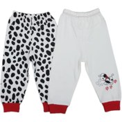 Resim Tek Alt Pijama Kız Bebek | 2'li Alt Pijama / Dalmaçyalı Desenli Pijama 0 - 12 Ay 