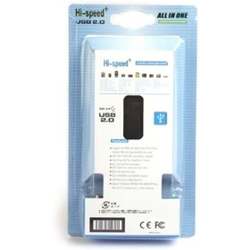 Resim DP Çoklu Kart Okuyucu Compact Flash SD Micro Sd MM Stick XD USB 2.0 