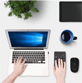 Resim Light Nova Kablosuz Numeric Keypad 18 Tuşlu Sayısal Tuş Takımı Klavye Numpad 