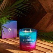 Resim Rakle Paradise Ocean Breeze Kokulu Mum - Mavi - 360 gr 