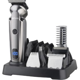 Resim Çok Fonksiyonlu Erkek Bakım Seti, Saç, Sakal ve Vücut Bakımı, Gri Renk 