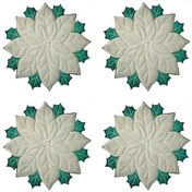 Resim Snoweagle Noel İşlemeli Amerikan Servisleri Aplike Atatürk Çiçeği Amerikan Servisleri B 