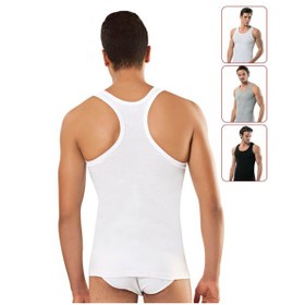 Resim Tutku 3'Lü Paket Erkek Spor Atlet Beyaz 