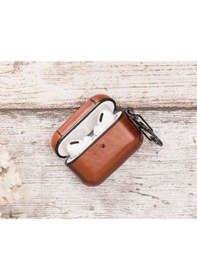 Resim Apple Uyumlu AirPods Pro Deri Kılıf Juni Rst2ef 