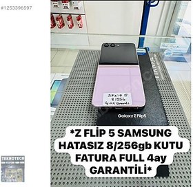 Resim Samsung Z Flip 4 İkinci El TR | 256 GB | Mor 
