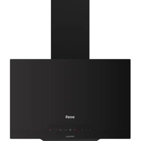 Resim Ferre D063-SA Siyah Silentart Girintili Davlumbaz 