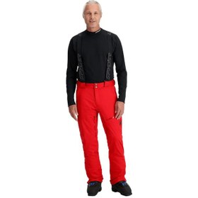 Resim Spyder Dare Pants Lengths Erkek Kırmızı Kayak Pantolonu 