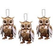 Resim Suntek 3 Adet Jenerik Araba İç Dekorasyon Akrilik Hayvan Stil-c 