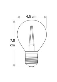 Resim Ct-4283 4w E27 Amber Rustik Led Ampul Cata 