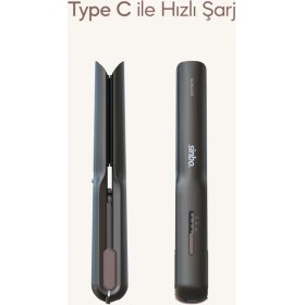 Resim Sinbo Şarj Edilebilir Kablosuz Taşınabilir Saç Düzleştirici SHD-1742 