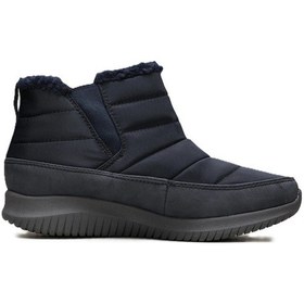 Resim Skechers Ultra Flex-shawty Memory Foam Womens Boat Hafızalı Taban Kürklü Kadın Bot Lacivert Lacivert 