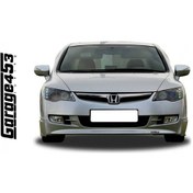 Resim Garage453 Honda Civic Fd6 Ön Tampon Eki Makyajlı Plastik Boyasız 