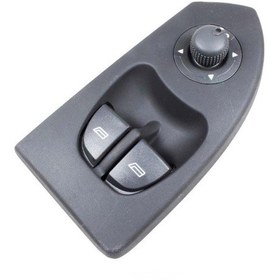 Resim Citroen Jumper Sol Çiftli Cam Açma Düğmesi Anahtarı 2003-2006 